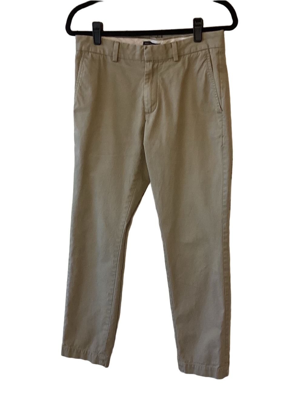 Men's Banana Republic Aiden Slim-Fit Tan Chino Pants 30x30 (Fits 30x28) Office